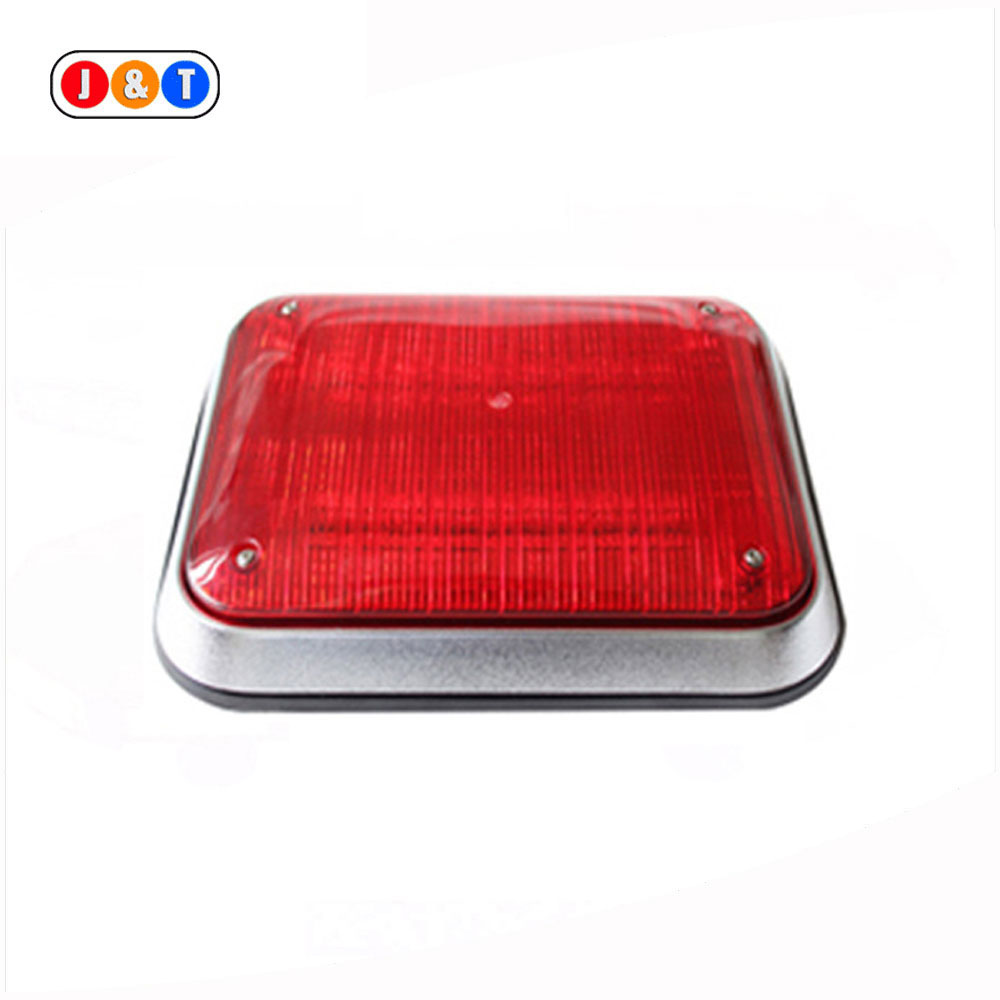 Blue warning lights for ambulance