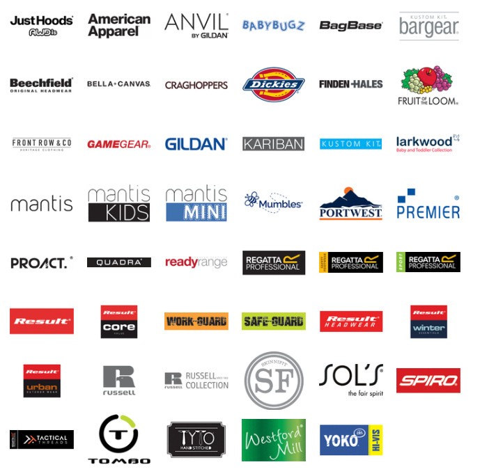 Branded Workwear JT Embroidery Sussex Ltd