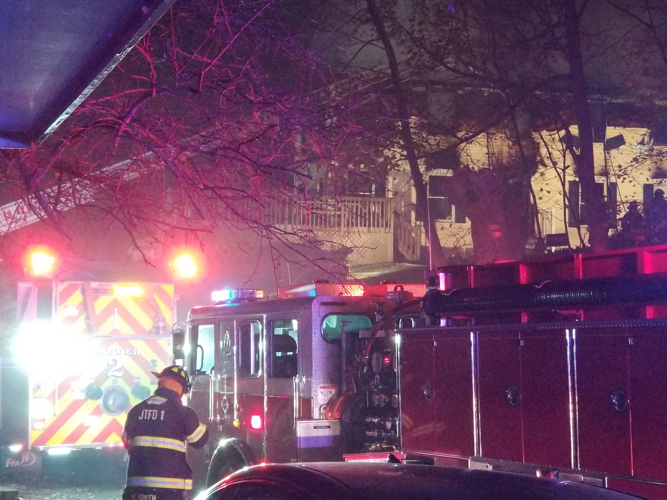 JTFD1 puts a stop on large commercial fire Jefferson Township Fire