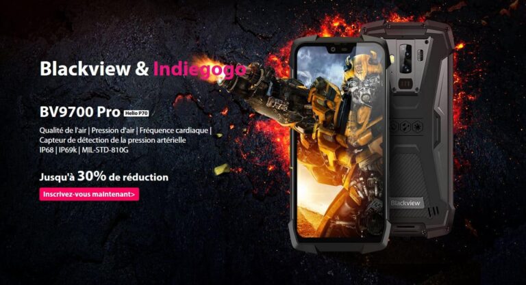 Blackview réinvente l'utilisation du smartphone robuste avec le BV9700