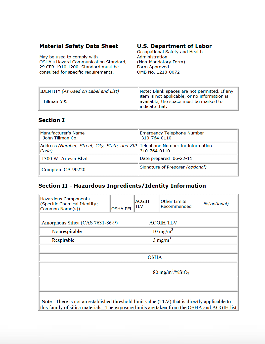 595 ArcDefender 36 oz. Bronze Silica Welding Blanket Roll Good John