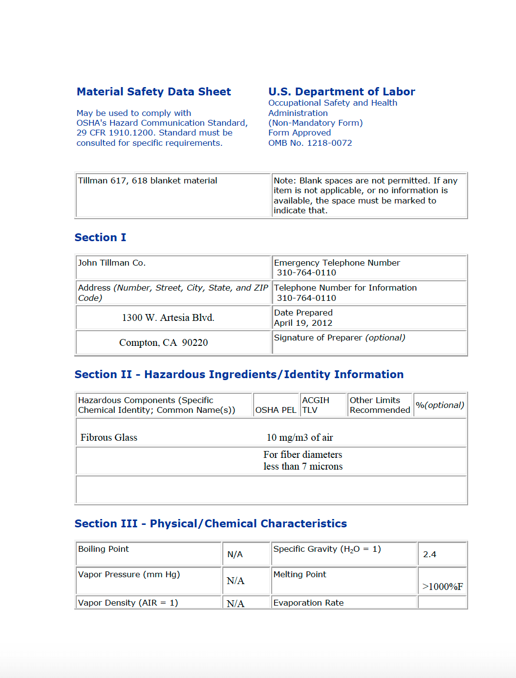 61860 ArcDefender 17 oz. Red Silicone Coated Fiberglass Welding