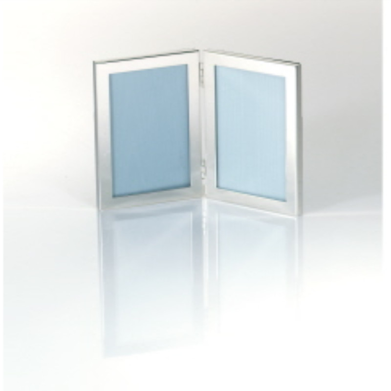 1139 – Plain Double Rectangle 3″ X 4 1/2″ Picture Frame – JT Inman Co.