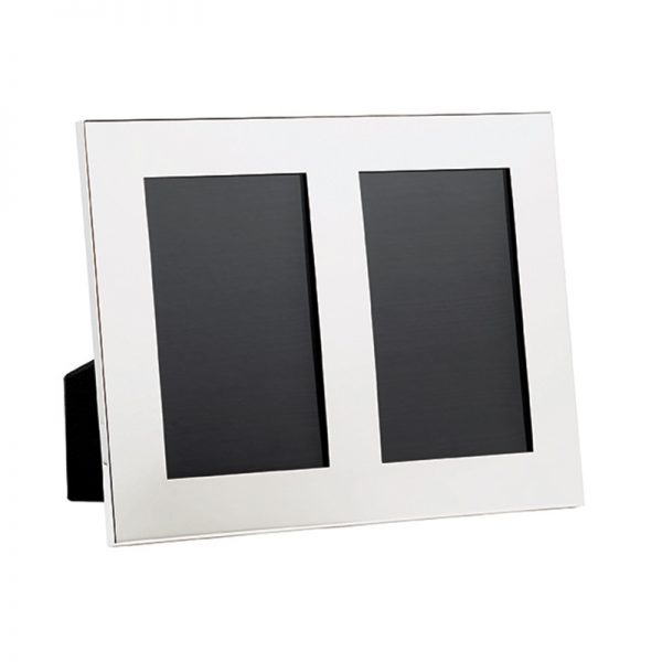 1599 Frame 7″ X 9″ Double Image Frame Leather Back JT Inman Co.