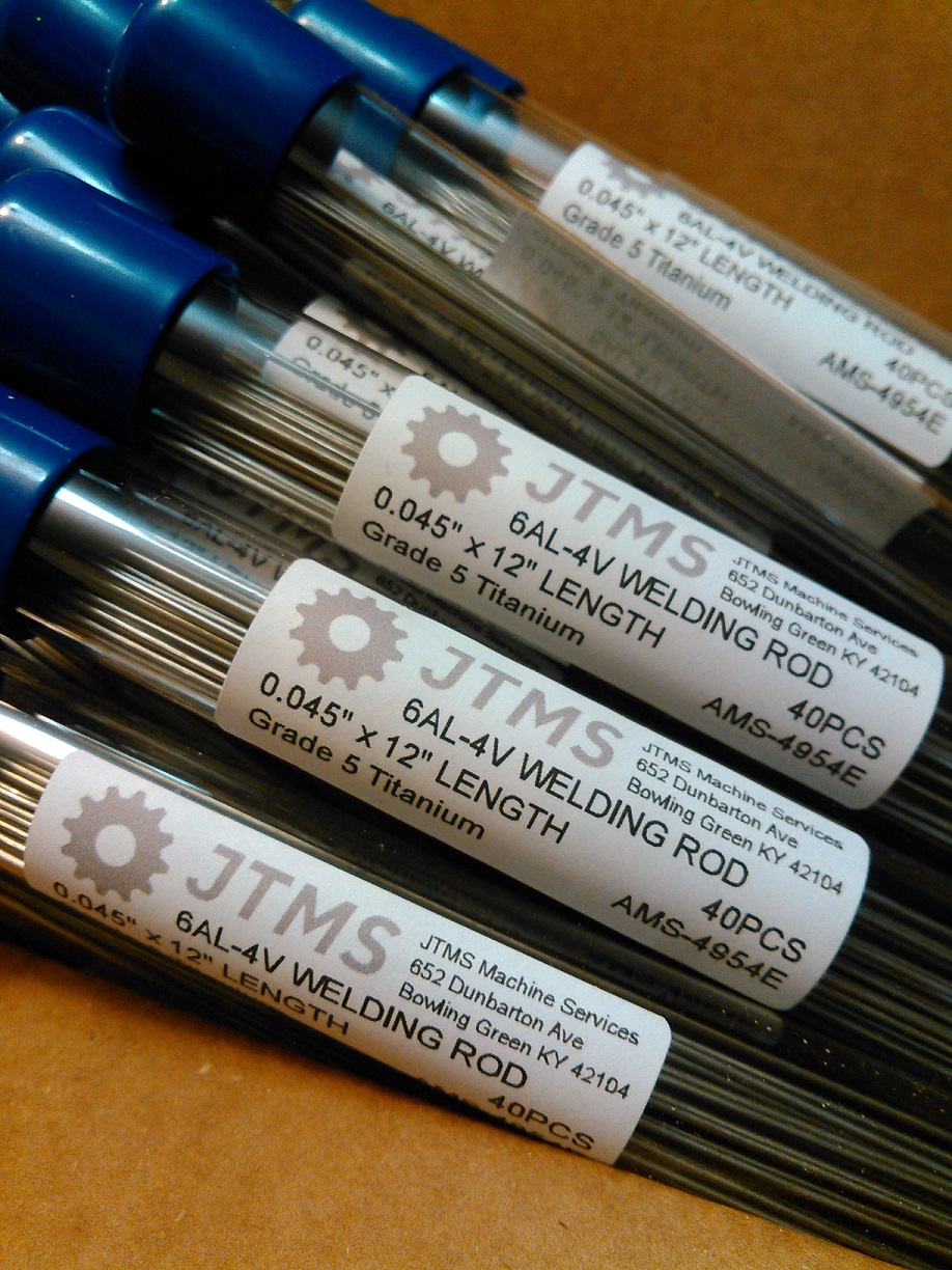Titanium Welding Rod Grade 5 JTMS