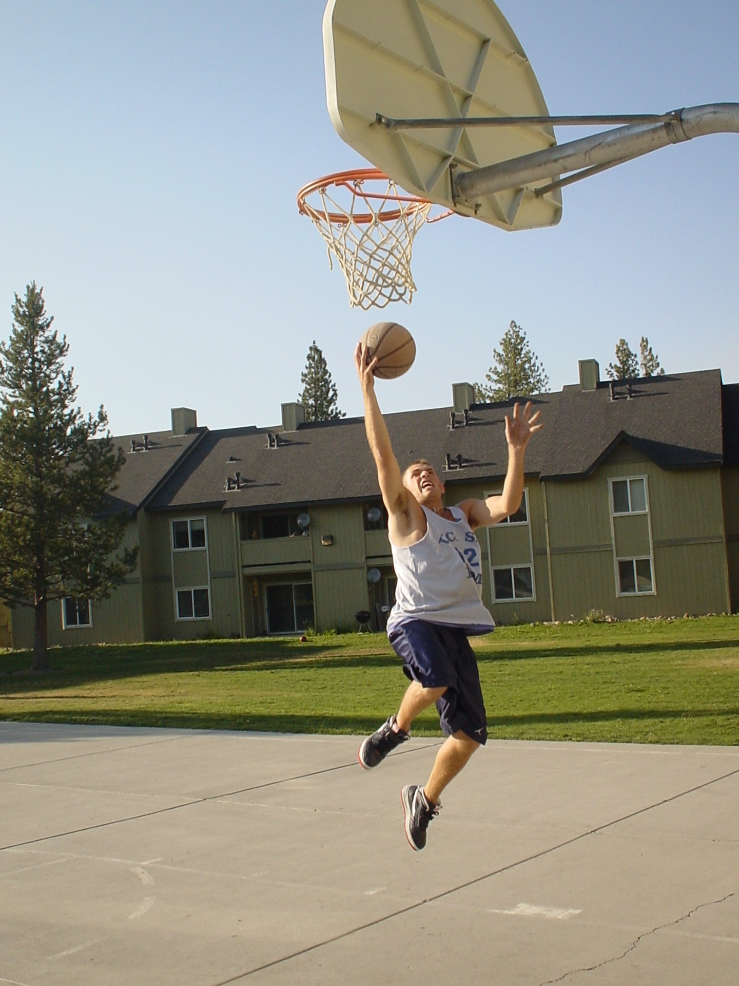 The 9 foot hoop I was never gold…