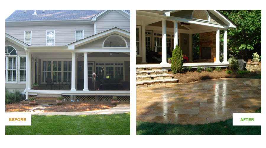 Before and After JT Landscaping