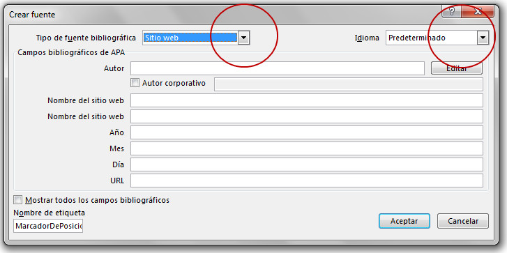 Que Es Una Cita Bibliografica Y Como Se Hace En Word