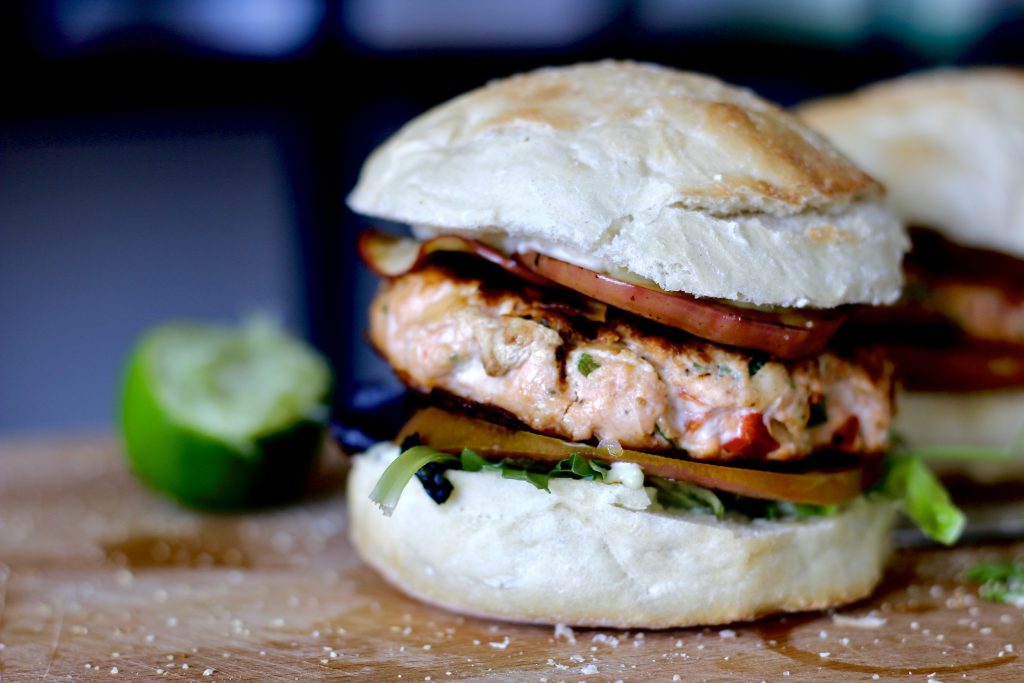 La mejor HAMBURGUESA DE SALMÓN RECETAS Juan Llorca