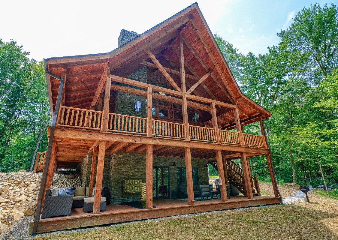 Rising Ridge Lodge Jubach Log Homes
