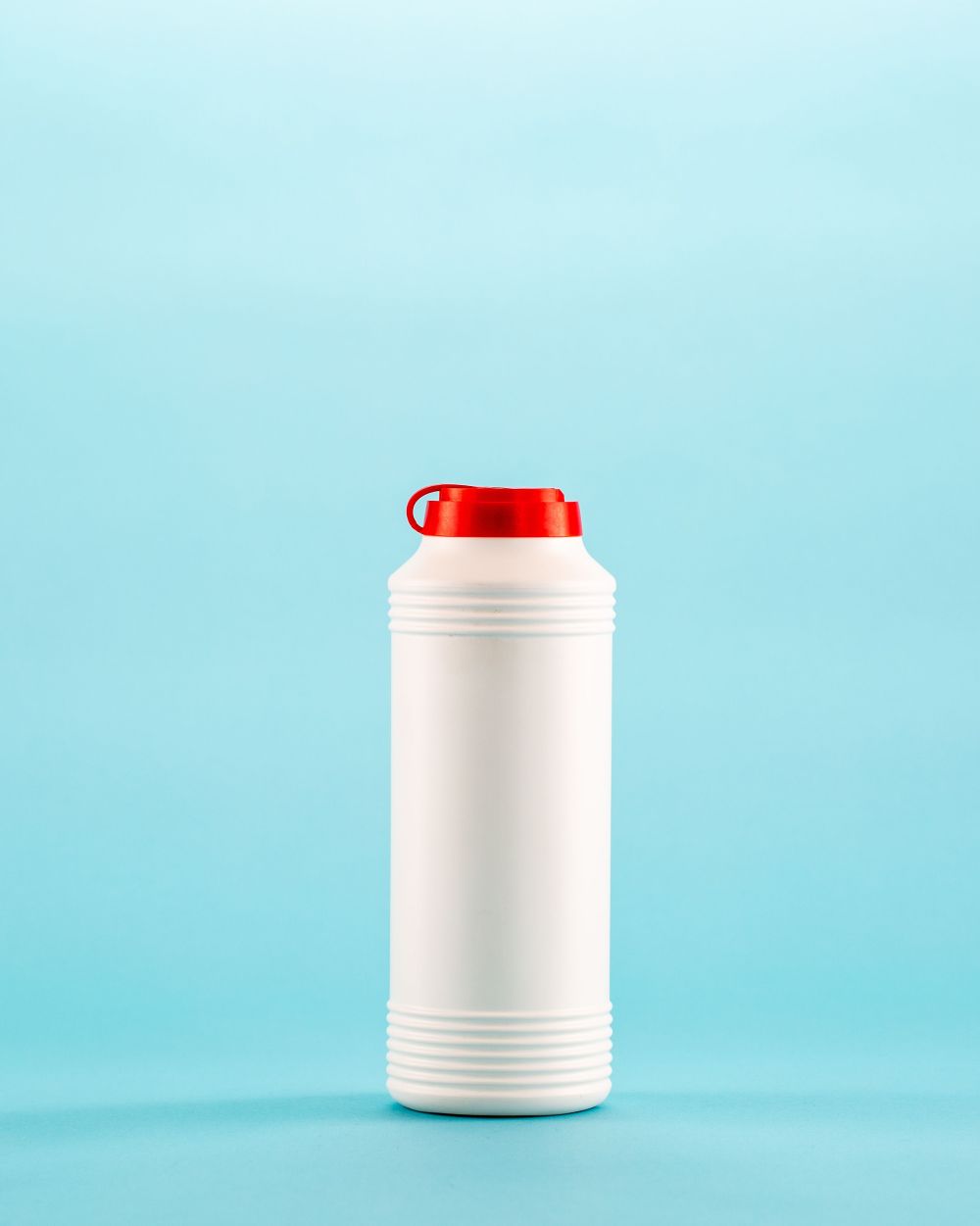 20 oz Powder Round Plastic Bottle 46mm neck HDPE