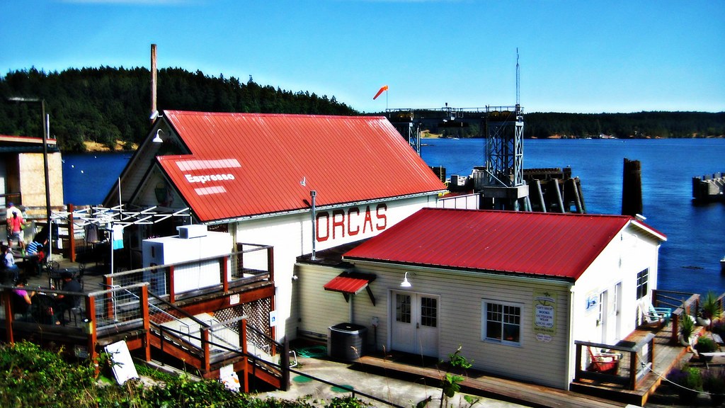 Docks. Ferry Terminal, Orcas Island, WA asclepius6 Flickr
