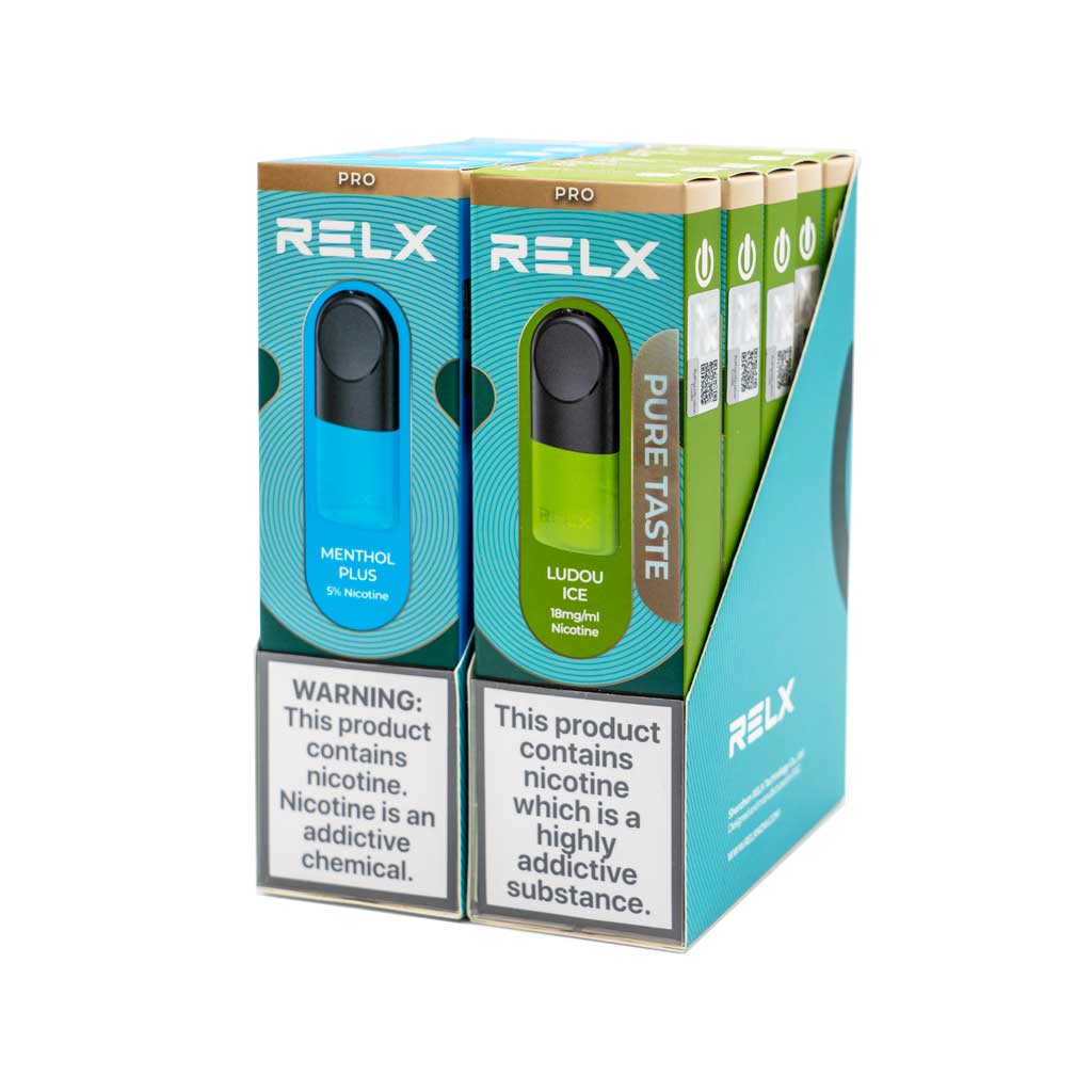 RELX 10 Packs 1 Pod 3 Infinity Bundle (1 pod / pack 2 flavors