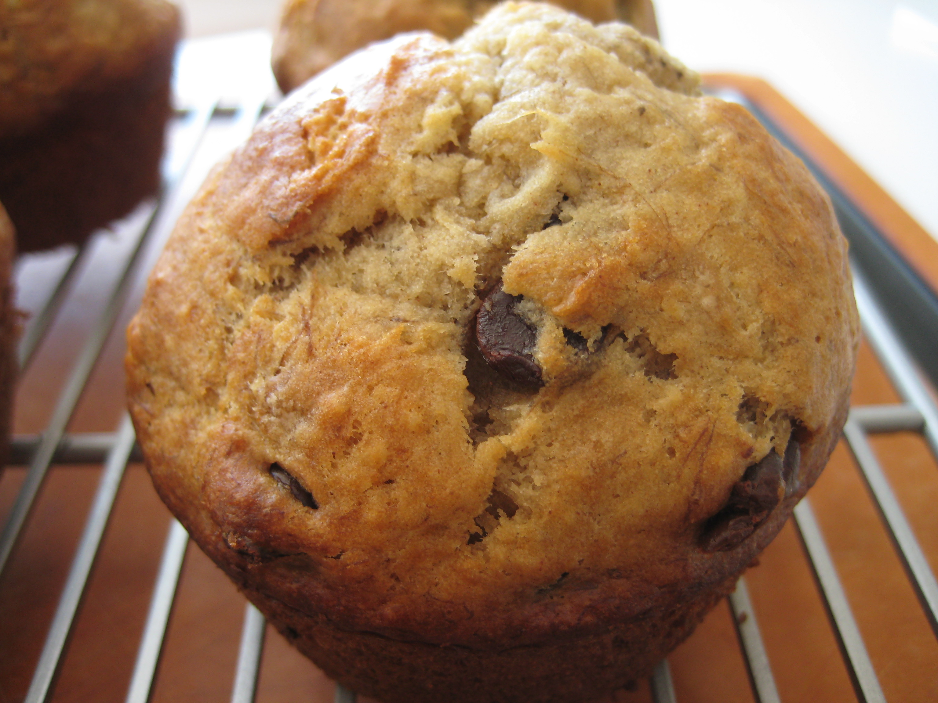 Banana ChocolateChip Muffins