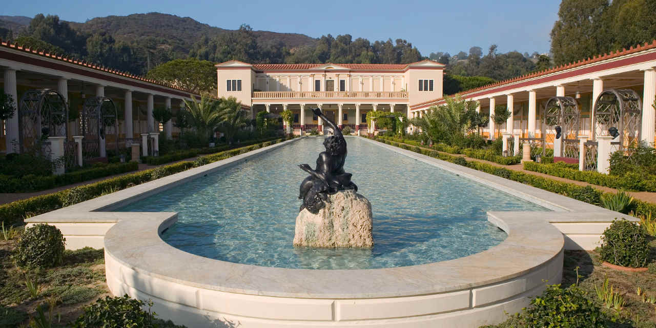 Herculaneum Inspires Millionaire J. Paul Getty Museum in Los Angeles
