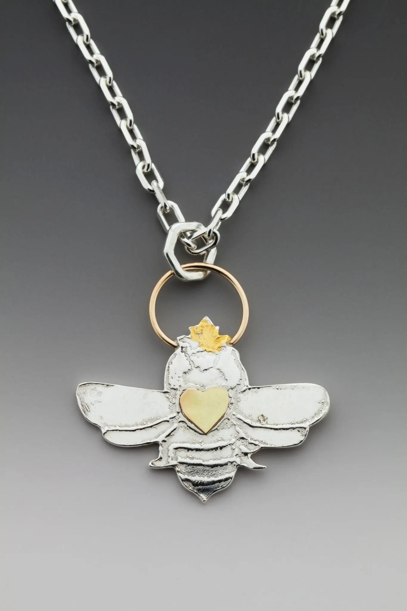 Queen Bee Pendant Necklace Judith Hoff Brooks Designs
