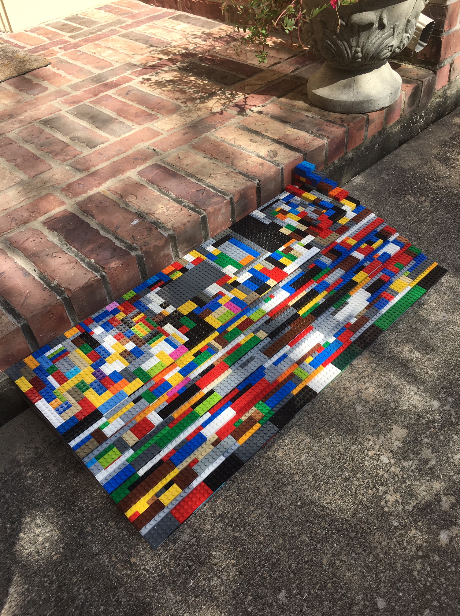 our pandemic summer project? Staying safe and building a lego