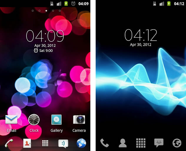 Xperia NXTシリーズのデジタル時計ウィジェットを模したアプリ「Digital clock Xperia™ NXT」がPlayストアで