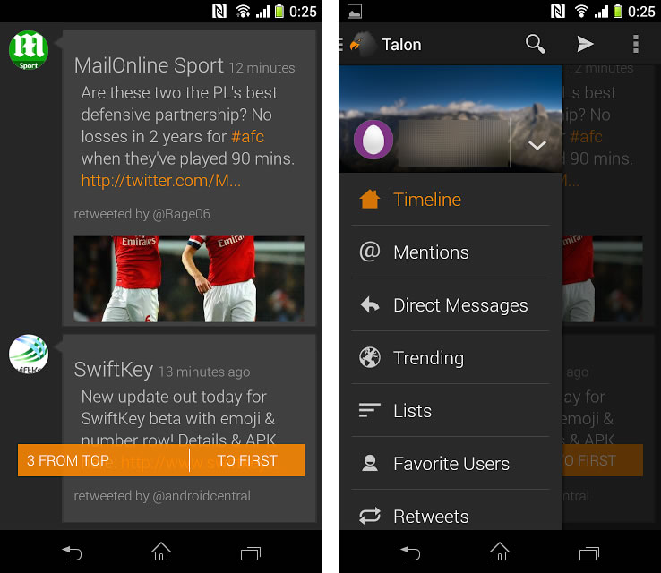 Talon for Twitter 美しいUIと豊富なカスタマイズ機能を備えた私イチオシのAndroid用