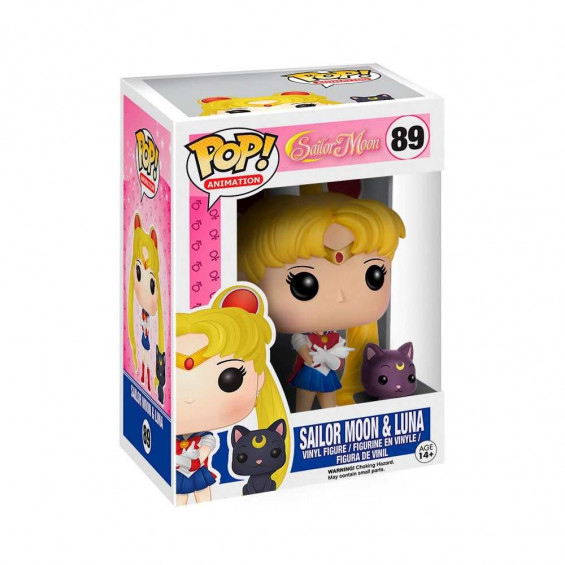 Funko Pop! Animation Sailor Moon Figura de Vinilo Sailor Moon & Luna