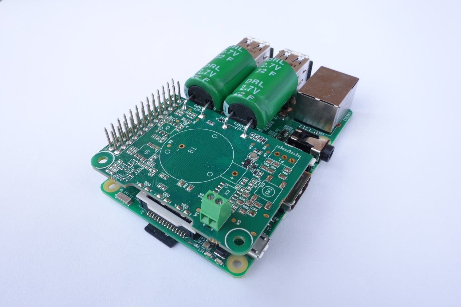 Juice4halt Supercapacitor UPS for RPi