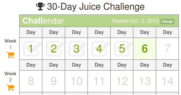 30 Day Juice Challenge Juice Recipes