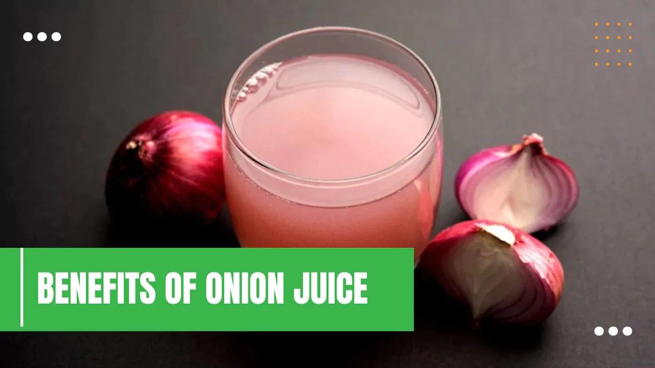 Benefits of Onion Juice [ Hairs, Skin, Sugar, Aids, cholesterol ]