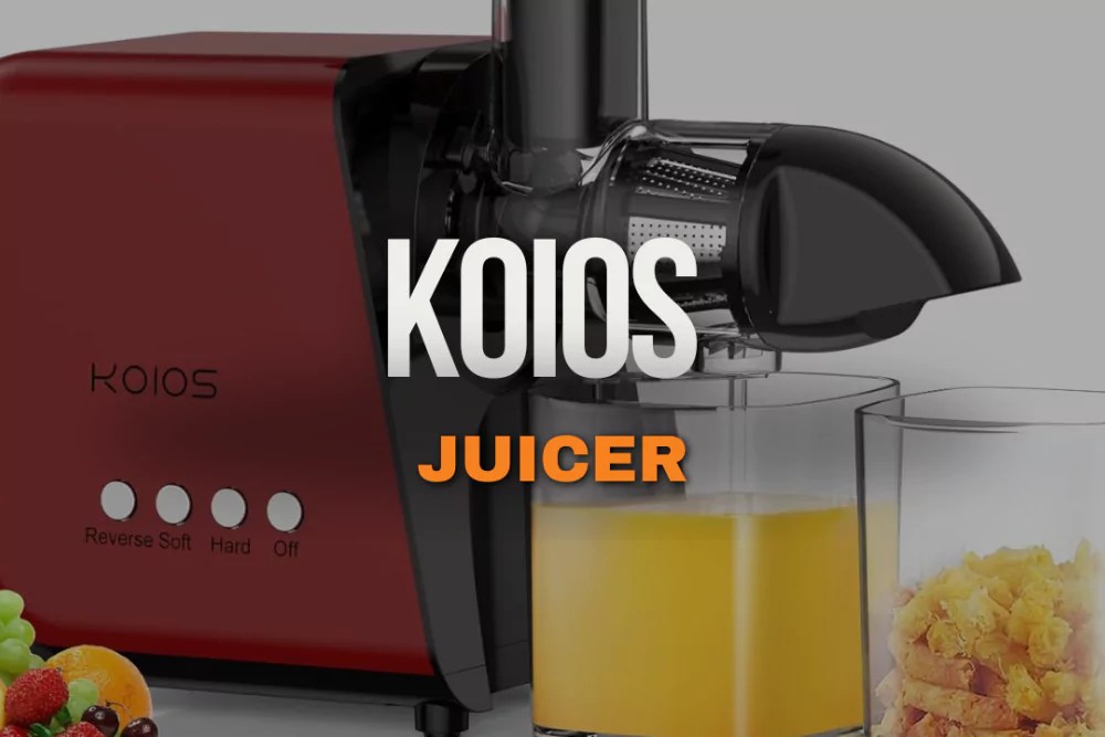 KOIOS Juicer Slow Masticating Juicer Extractor [Reverse Function]