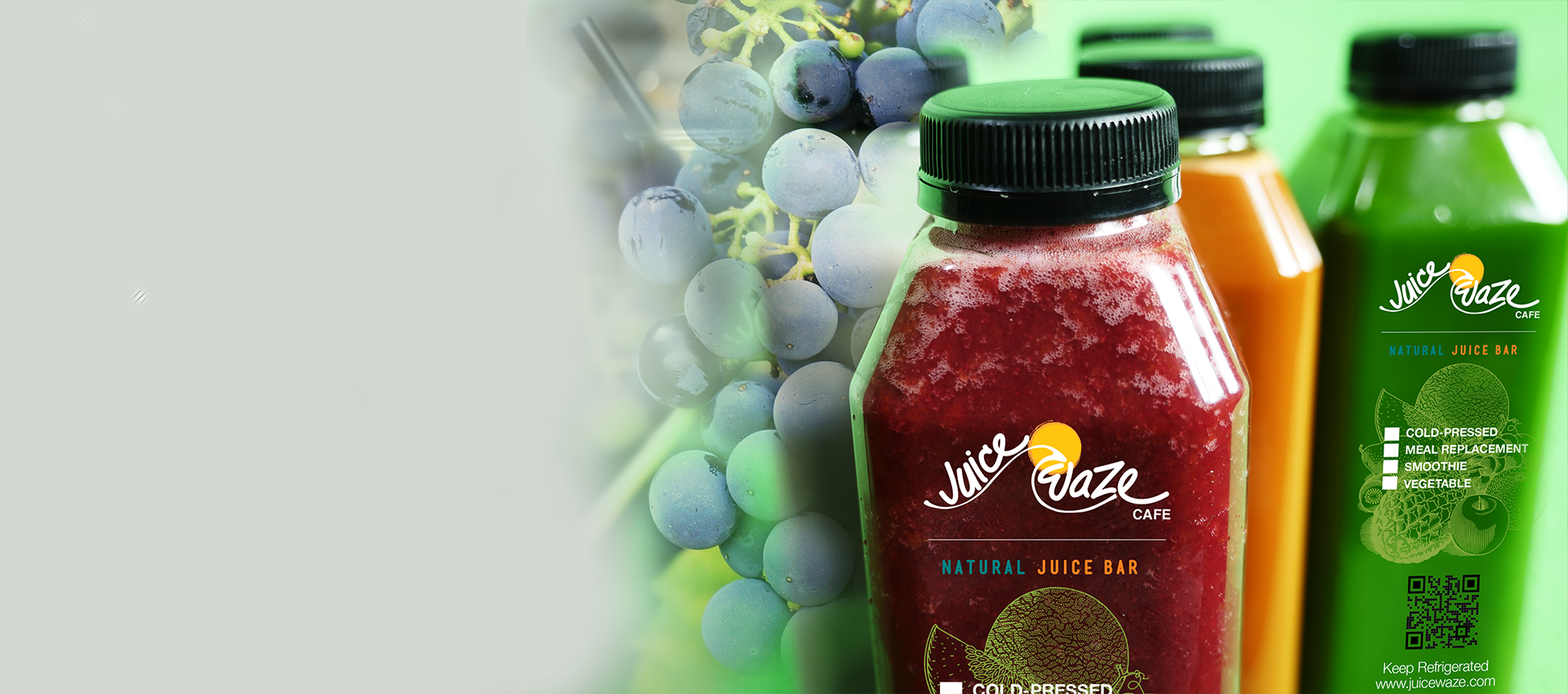 Healthy Meal Replacement Juice Waze Cafe