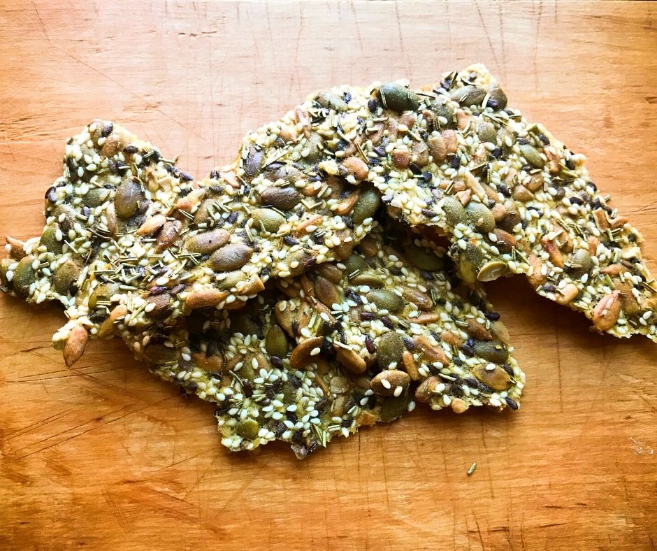 The Ultimate ProteinPacked 5 Seed Crackers