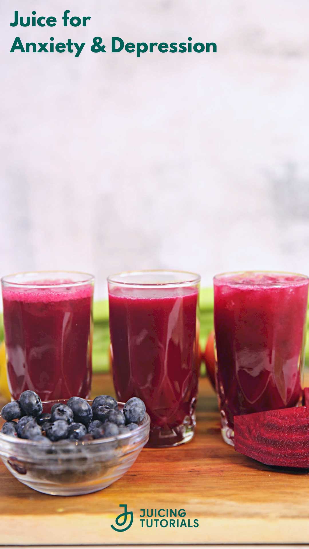 Juice for Anxiety & Depression Juicing Tutorials