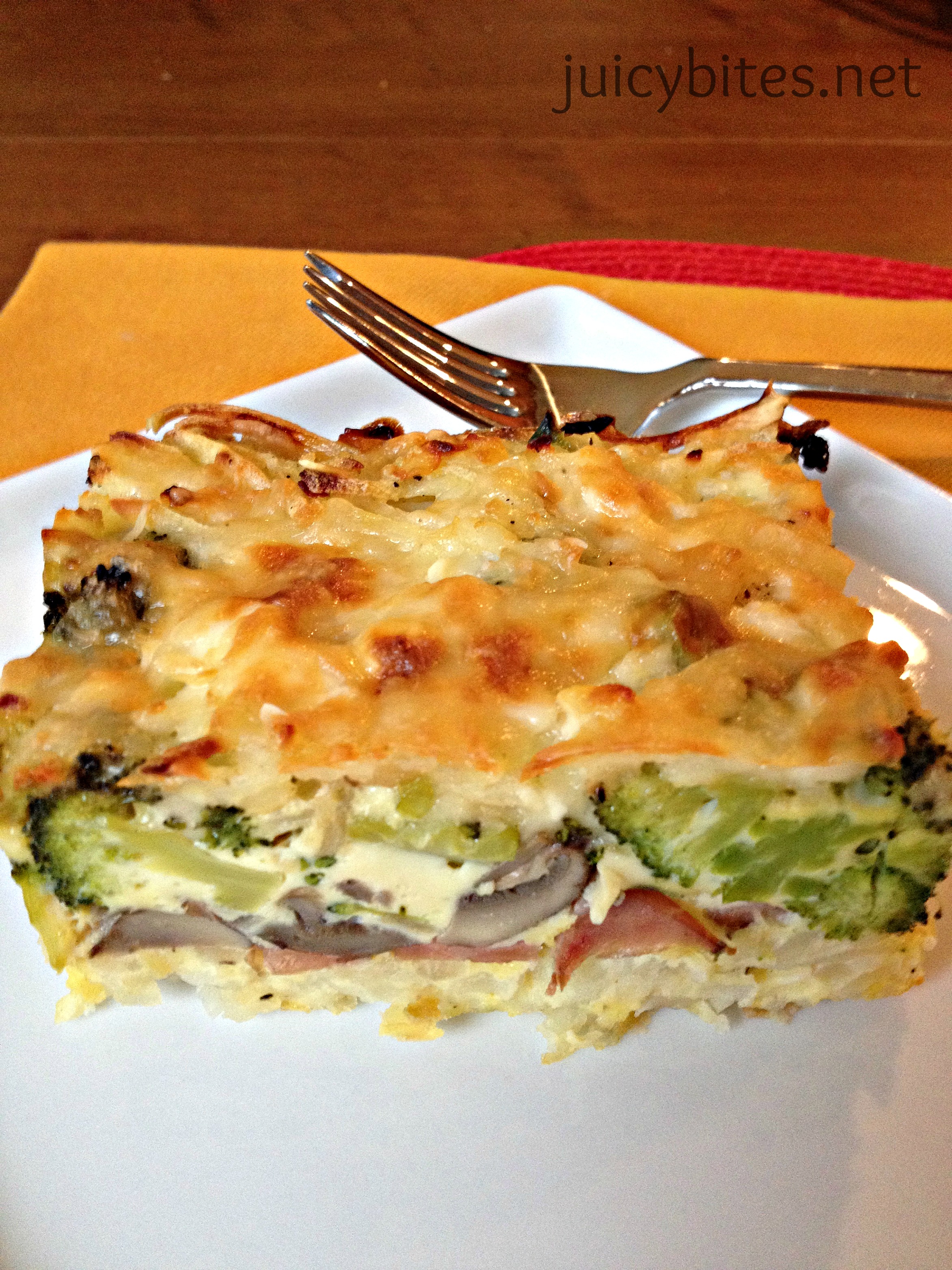Savory Breakfast Casserole JuicyBites