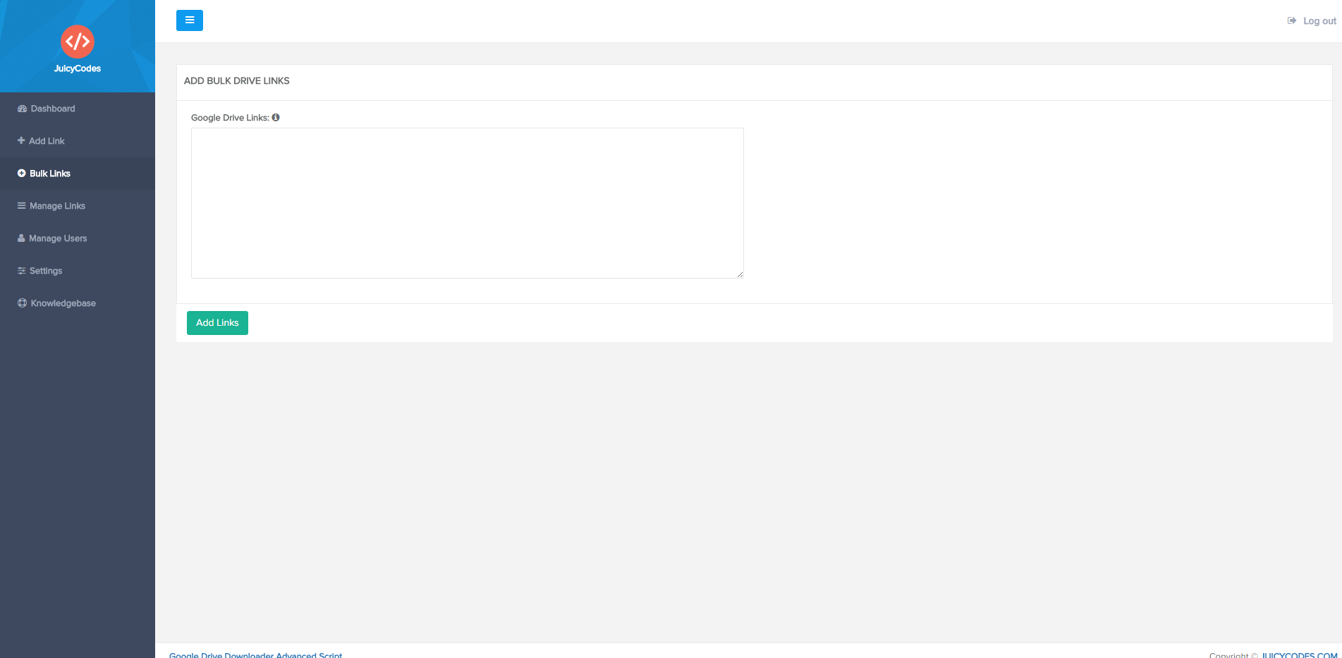 Google Drive Downloader Advanced Script