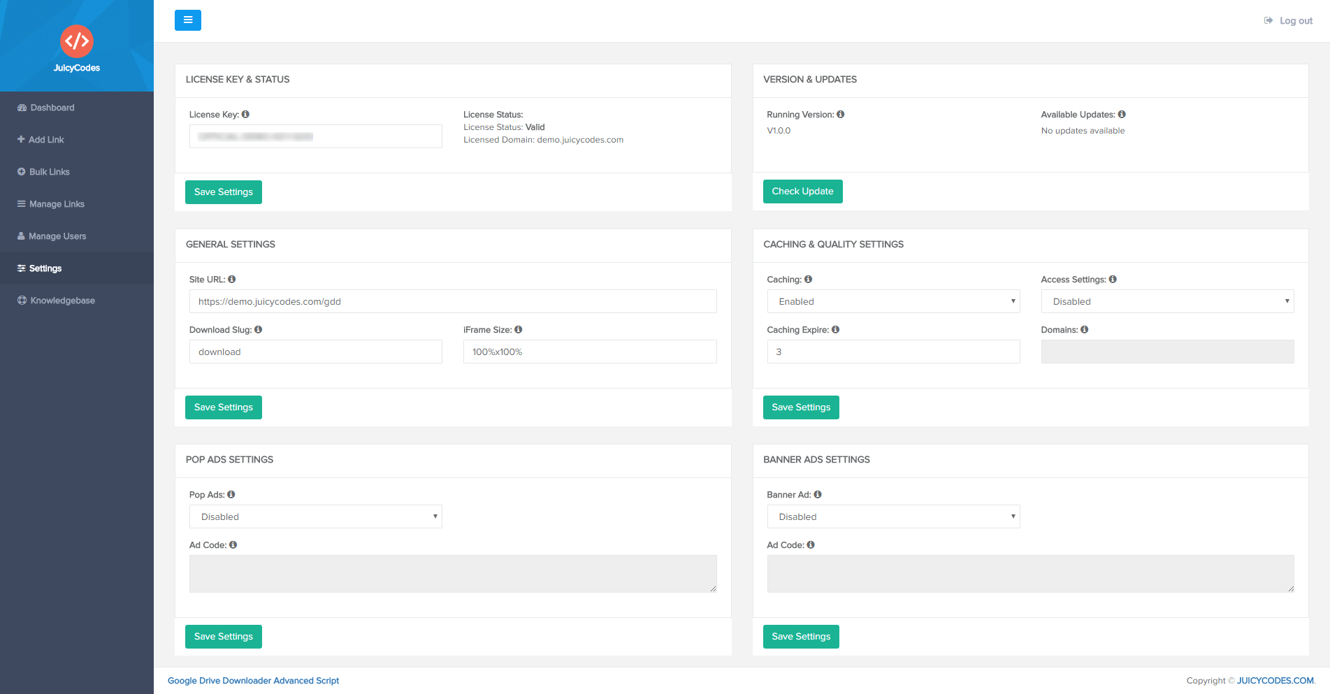 Google Drive Downloader Advanced Script