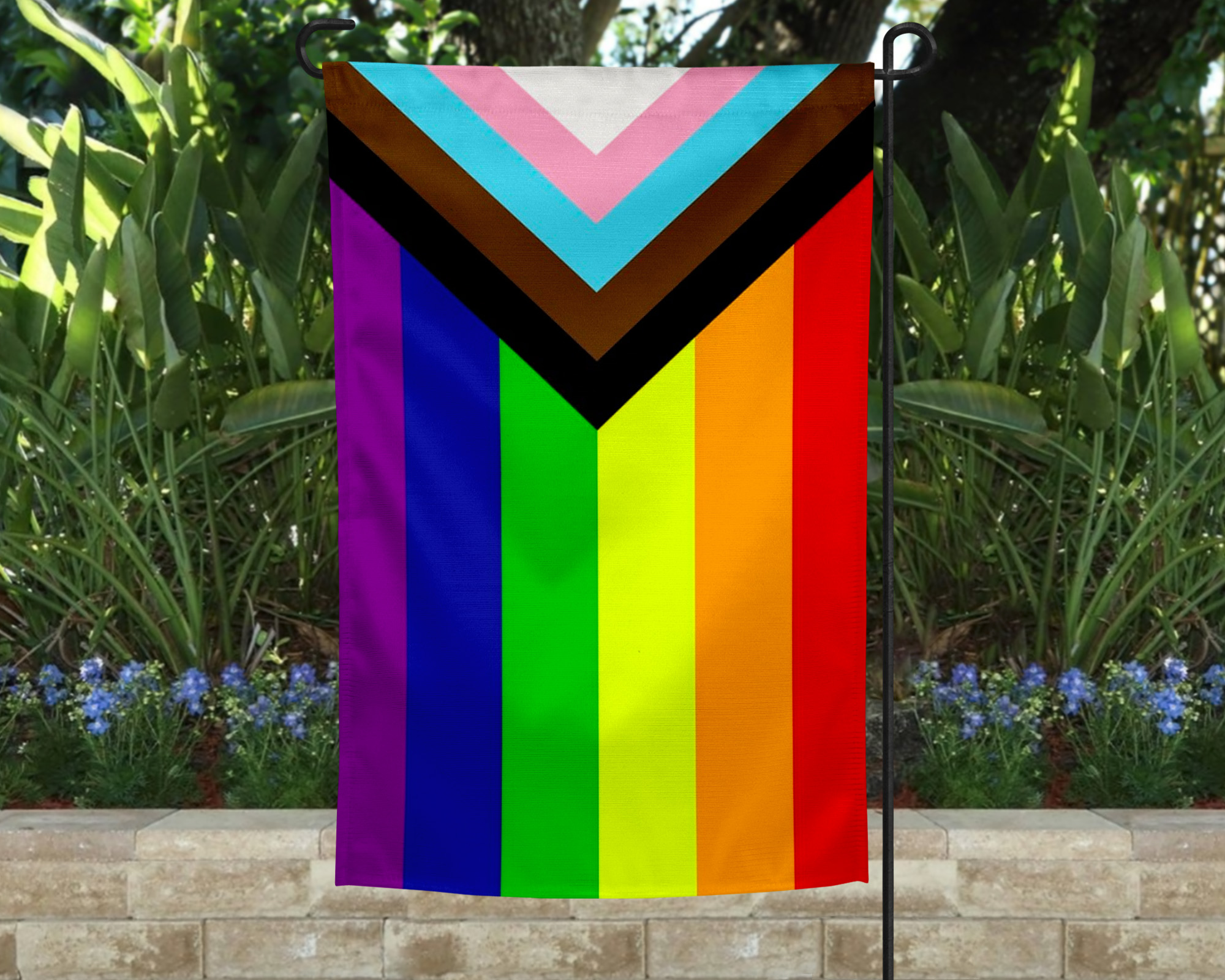 LGBTQ Pride Garden Flag Jujib Creations
