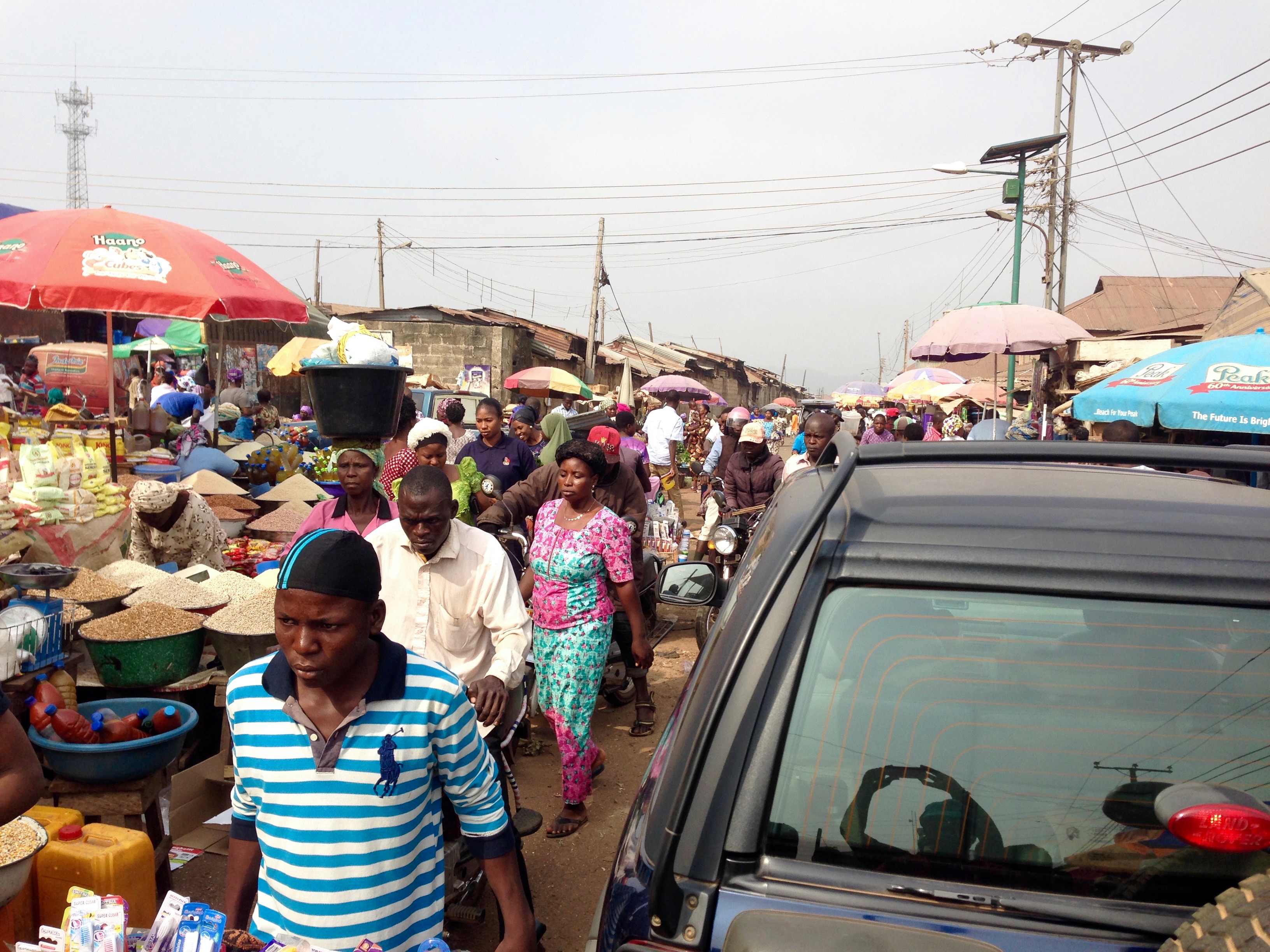 Atakumosa Market in Ilesa, Osun, Nigeria. Juju Films