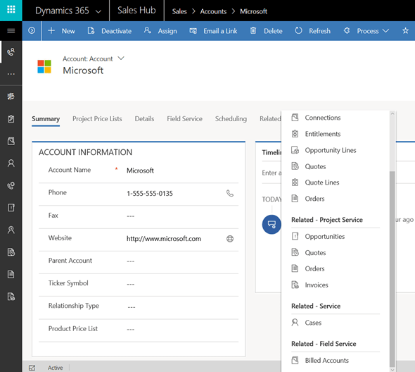 Business Applications Microsoft Dynamics 365