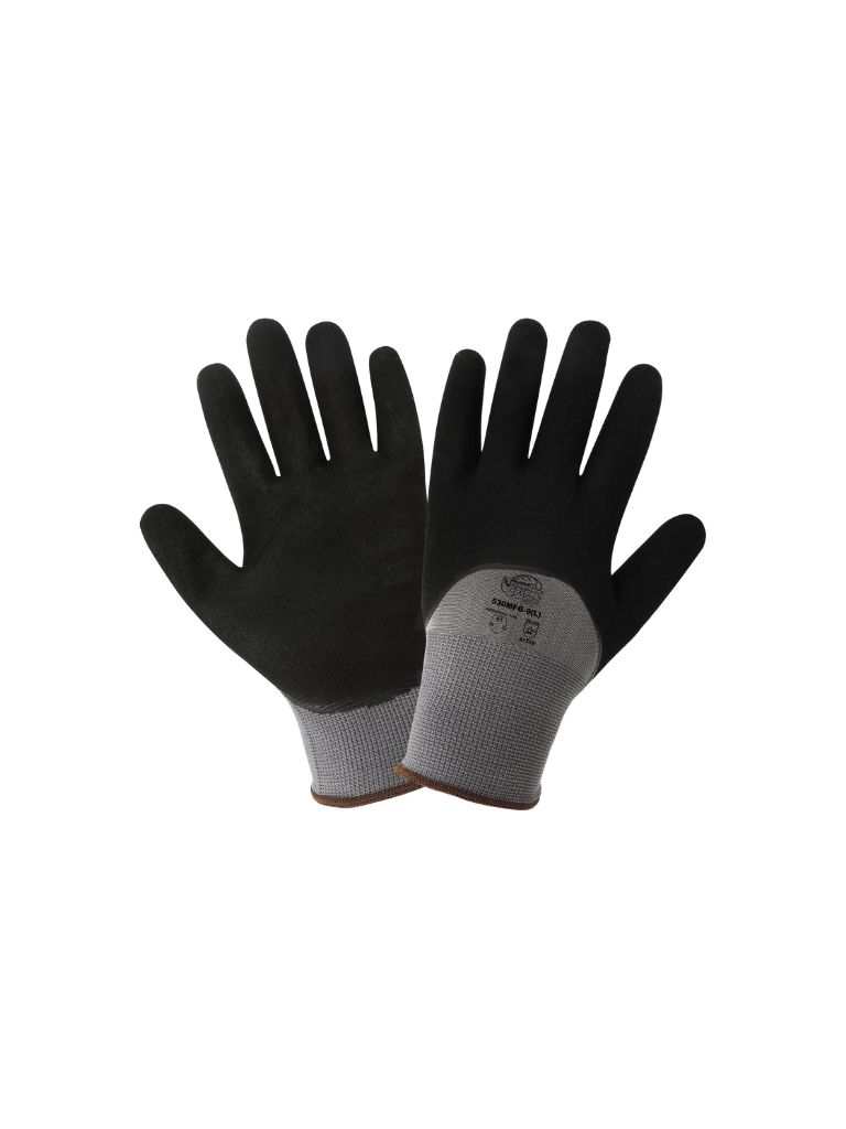 Tsunami Grip® DoubleDipped Mach Finish Nitrile Coated AntiStatic