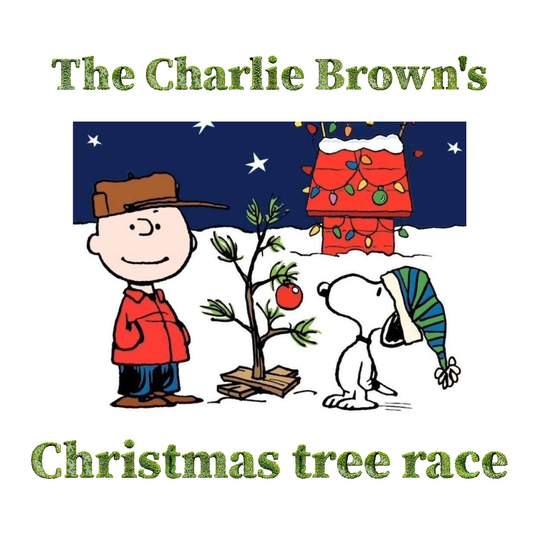 The Charlie Brown's Christmas tree race