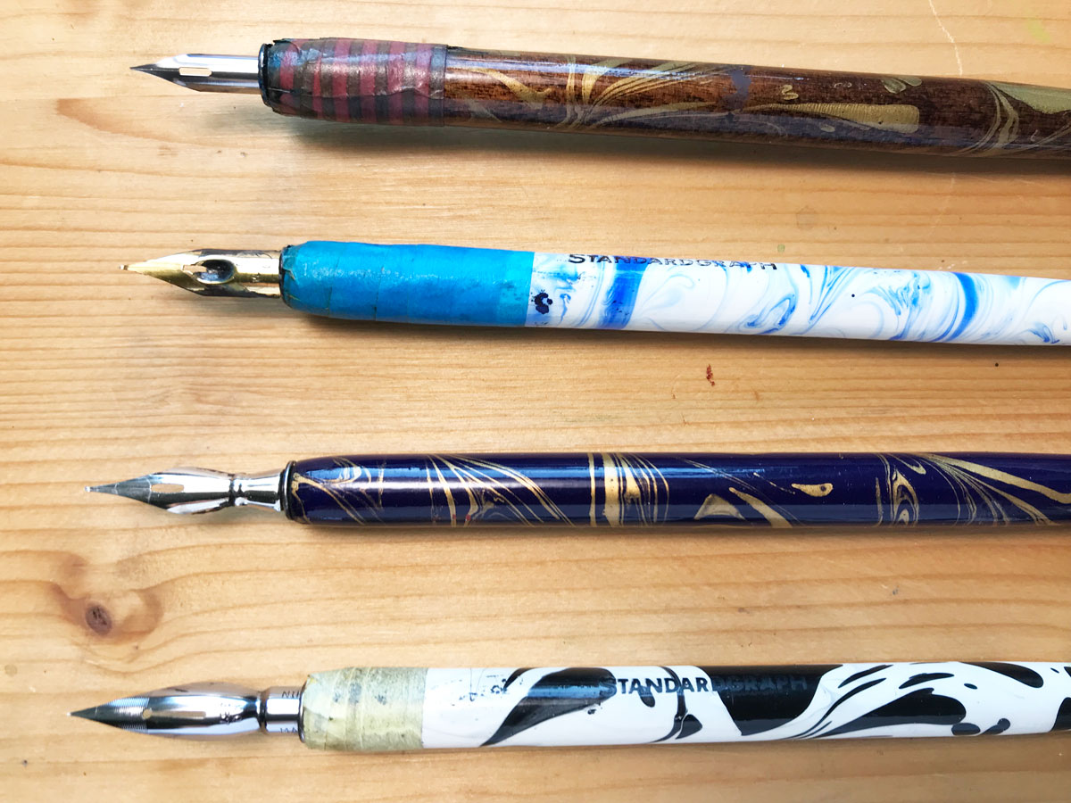 Dip Nib And Fountain Pen Sketching Comparing Steel Nibs And My Lamy