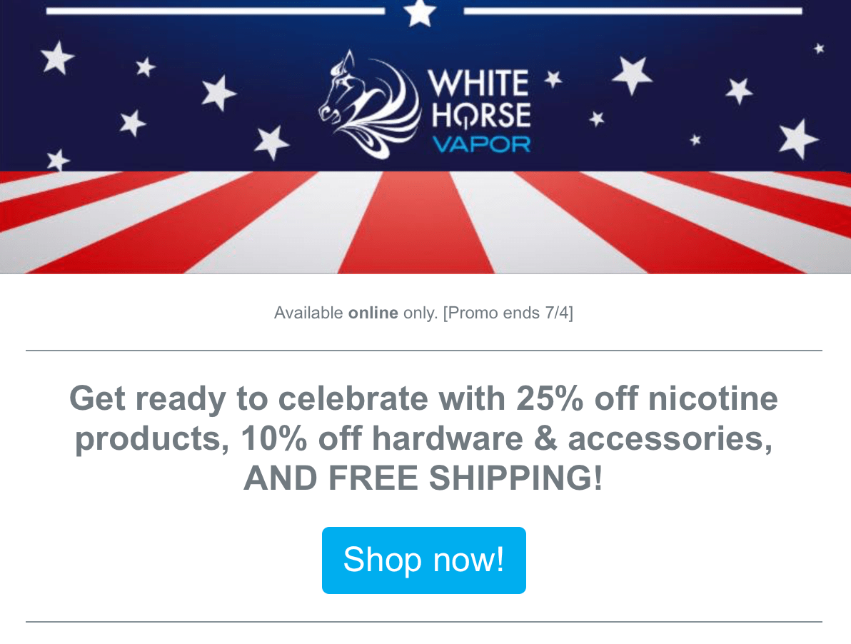 White Horse Vapor Julianna Sansevero