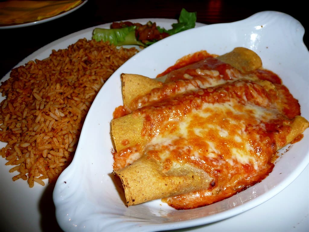 Enchilada vs. Fajita