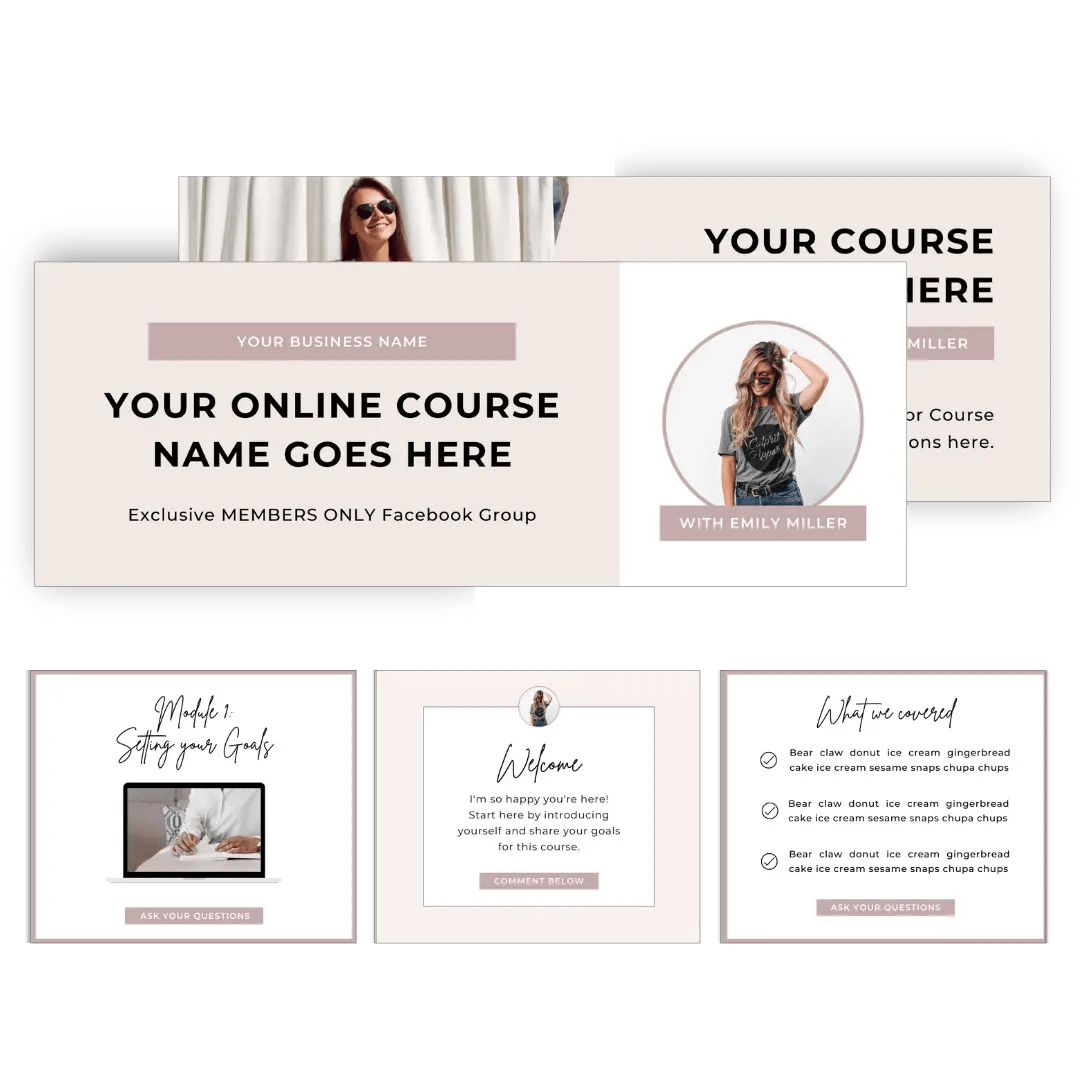 Course Creator Template Dream Bundle Julia On Purpose