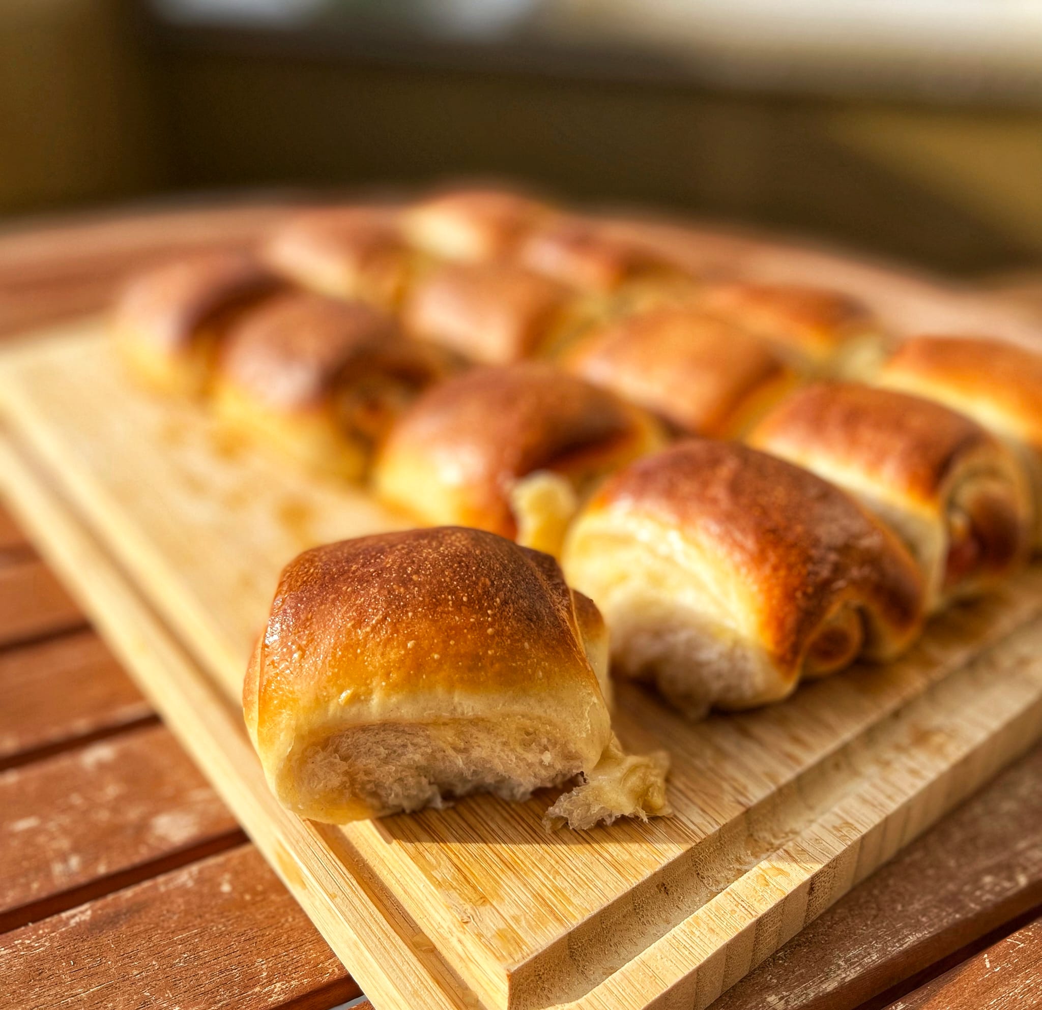Fluffige herzhafte Brotröllchen mit Sauerteig (Dinner Rolls) Julia's