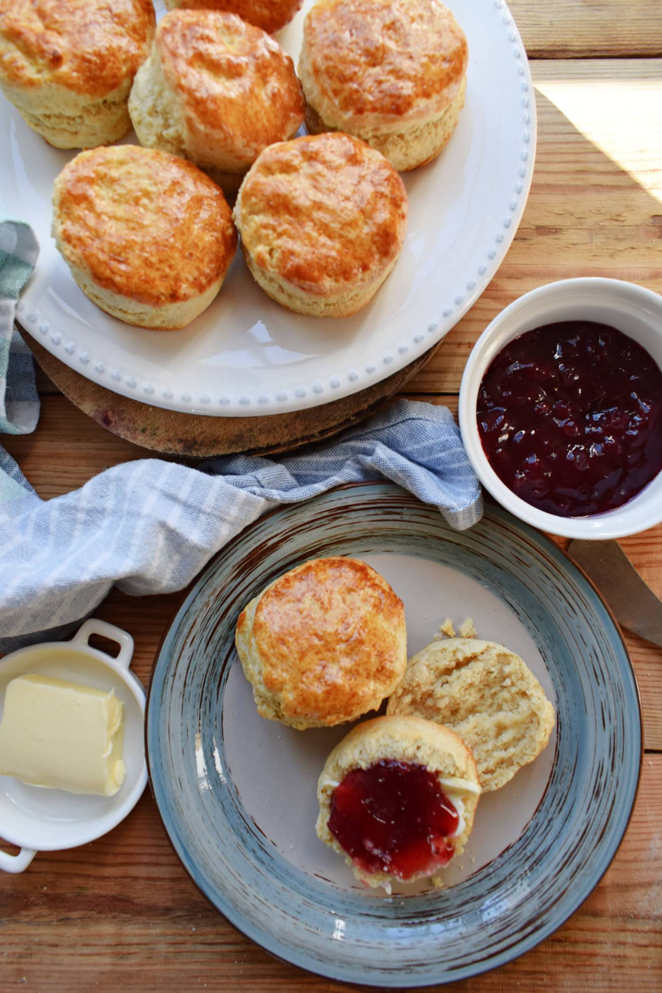 Light & Fluffy Scones Julia's Cuisine