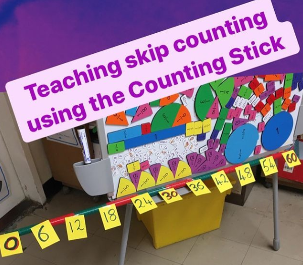 Counting Stick Activities Let's get those kids talking!