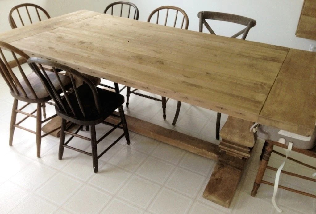 Restoration Hardware Table with Natural Finish and Ways to Protect It