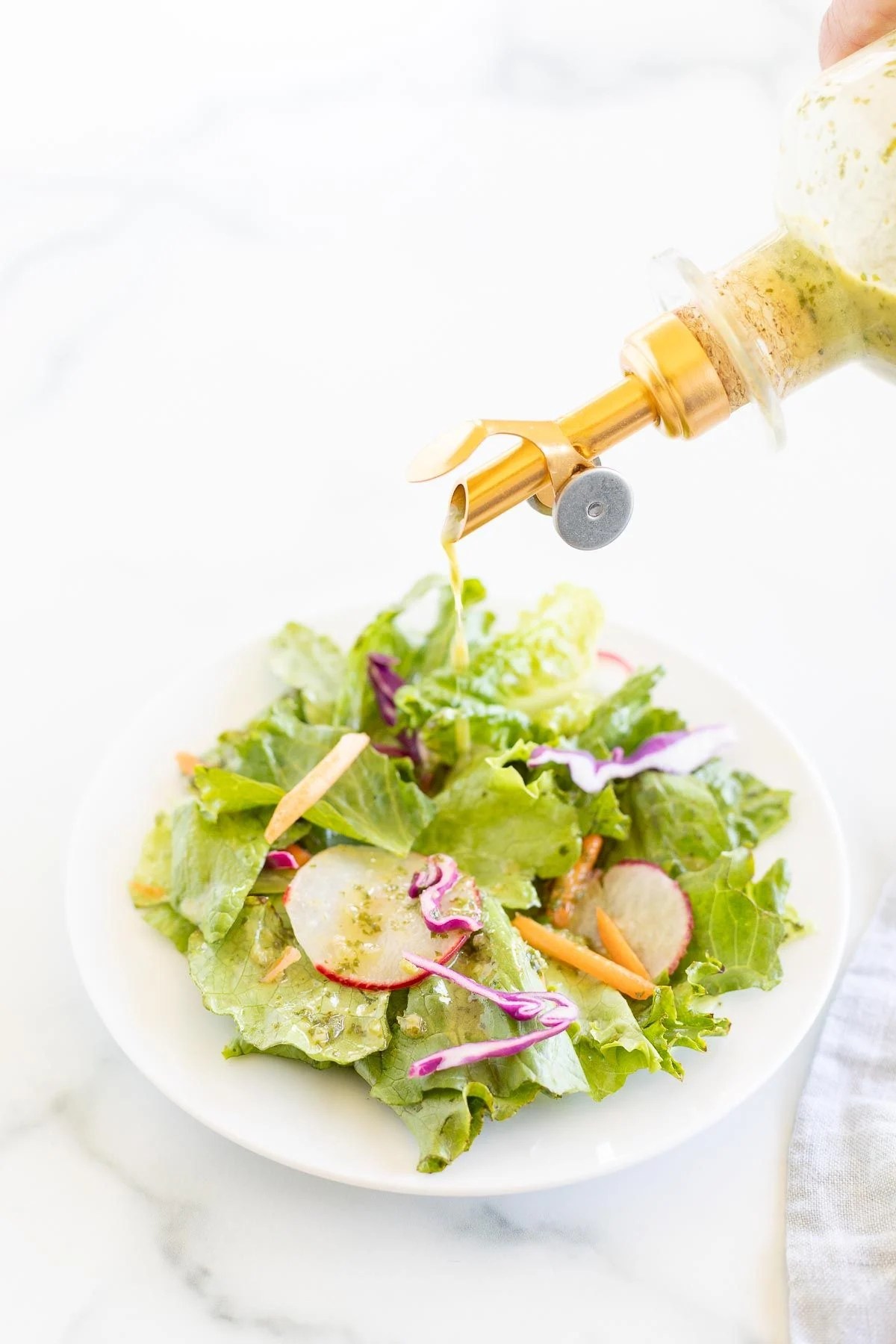 Salad Dressing Bottle With Recipes