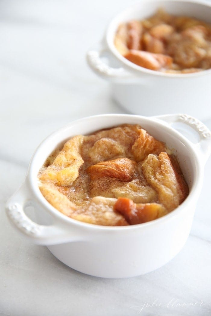 Easy Bread Pudding Recipe with Bourbon Sauce Julie Blanner