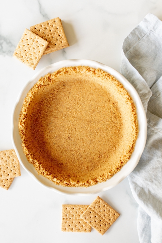 Easy Graham Cracker Crust Recipe Julie Blanner